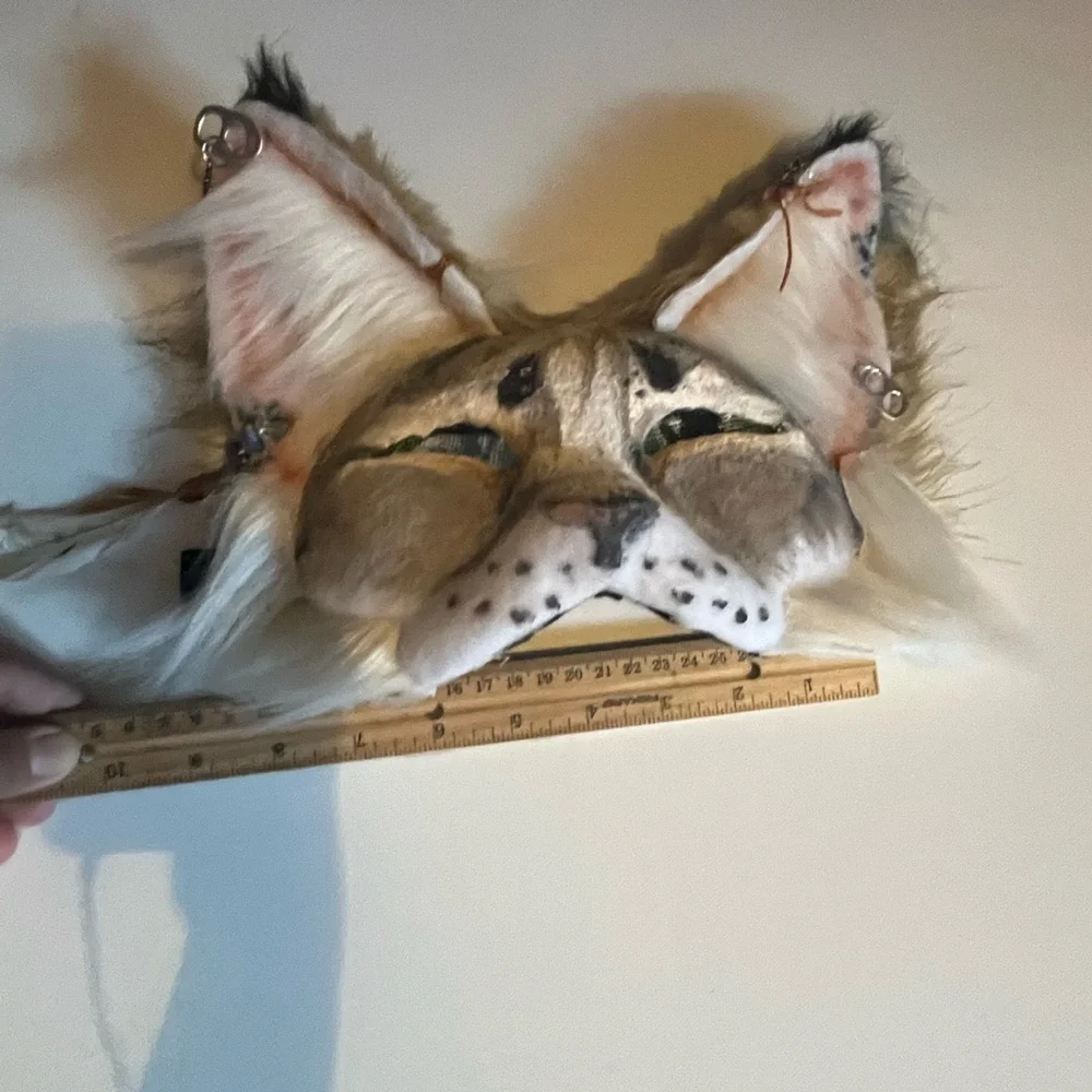 Handmade cat mask